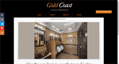 Desktop Screenshot of goldcoastluxuryrestrooms.com